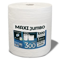 4 Jumbo MAXI Rolls 1000...